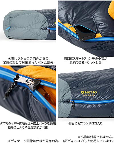 Amazon | NEMO ニーモ ディスコ 15 メンズ | Nemo | 寝袋・シュラフ